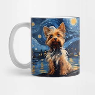 Yorkshire Terrier Starry Night Mug